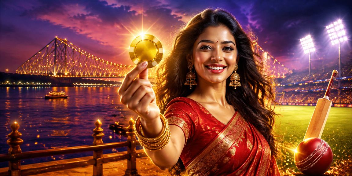 Rummy card game played on mobile in Kolkata with city view